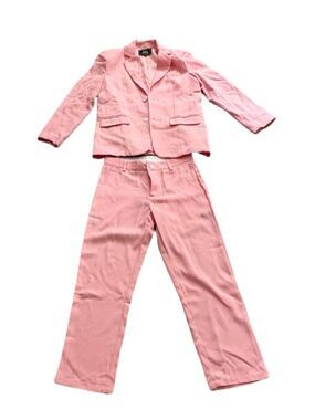 Boys Pink Two-Piece Blazer & Pant Matching Set - Unbranded